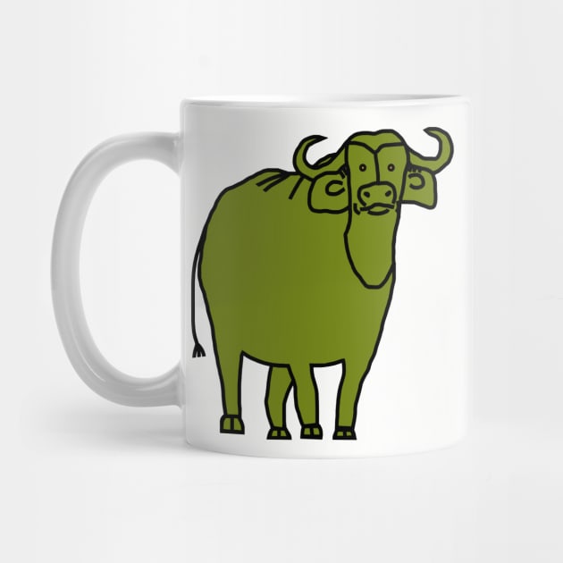 Green Ox by ellenhenryart